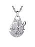  image of disney-star-wars-stainless-steel-millennium-falcon-pendant-with-box-chain