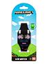  image of minecraft-mojang-minecraft-black-silicone-strap-touch-screen-lightup-watch