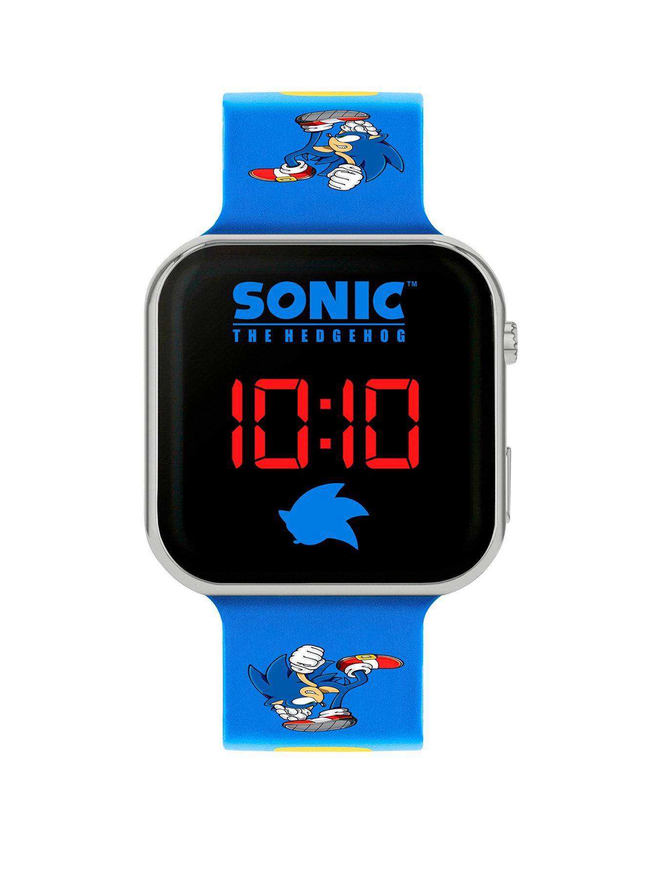 Sonic the Hedgehog Sega Sonic The Hedgehog Blue Strap LED Watch