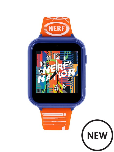 hasbro-hasbro-nerf-blue-orange-interactive-silicone-strap-smart-watch
