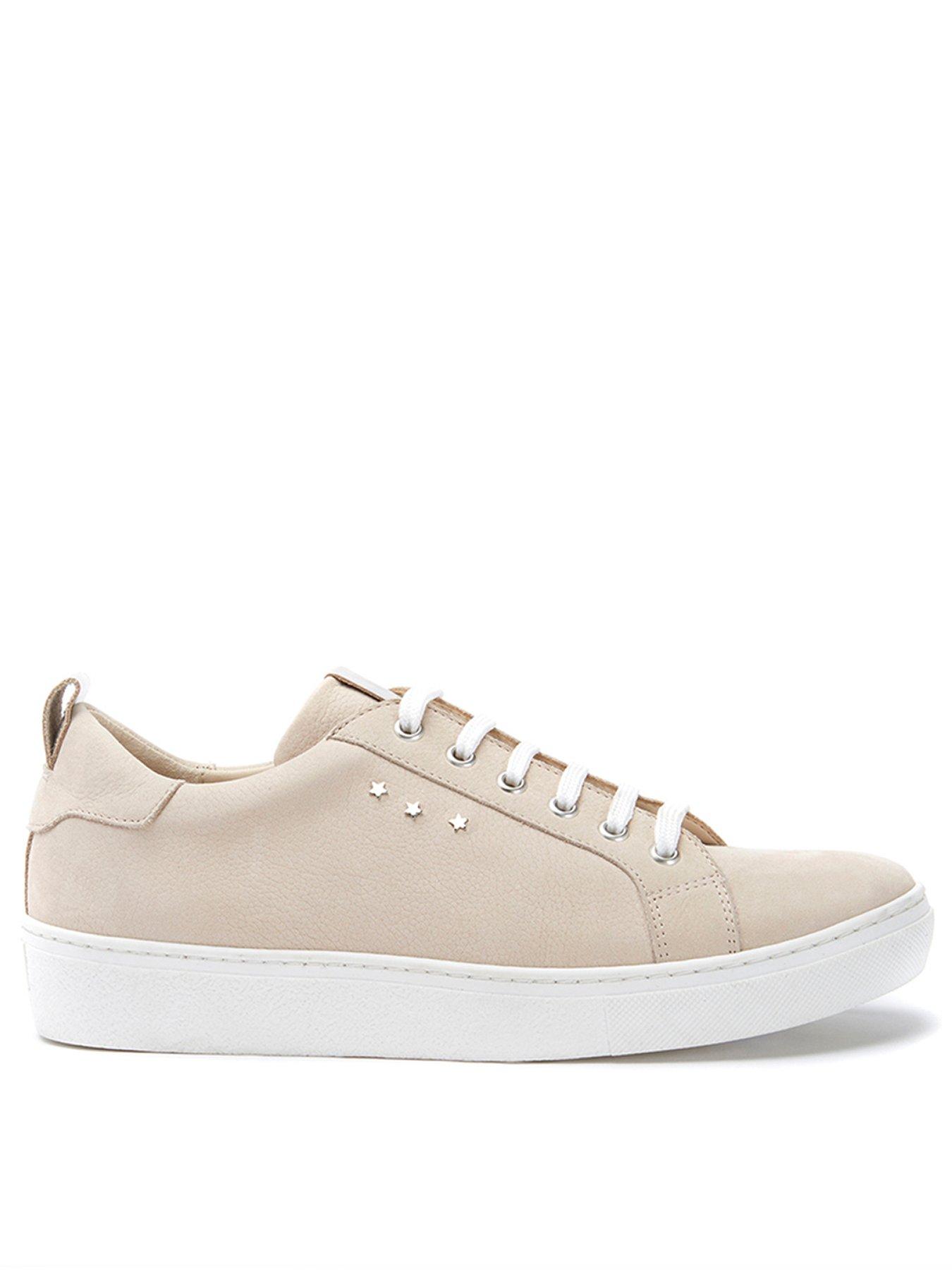 Mint velvet white hot sale star trainers