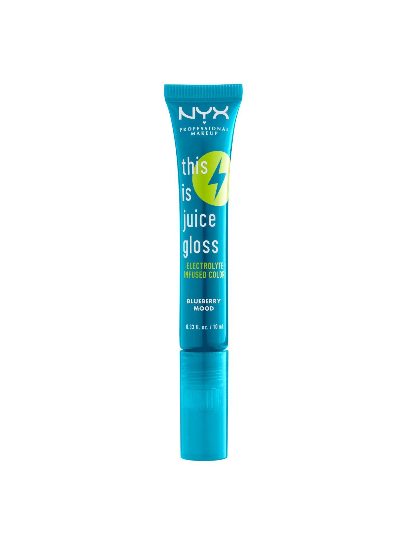 NYX PROFESSIONAL MAKEUP This Is Juice Blue Lip Gloss | littlewoods.com