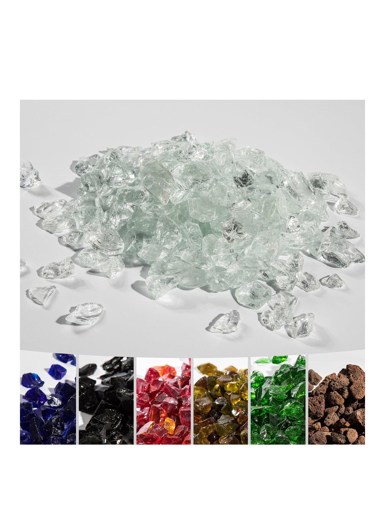 Teamson Home Clear Fire Glass - 4kg