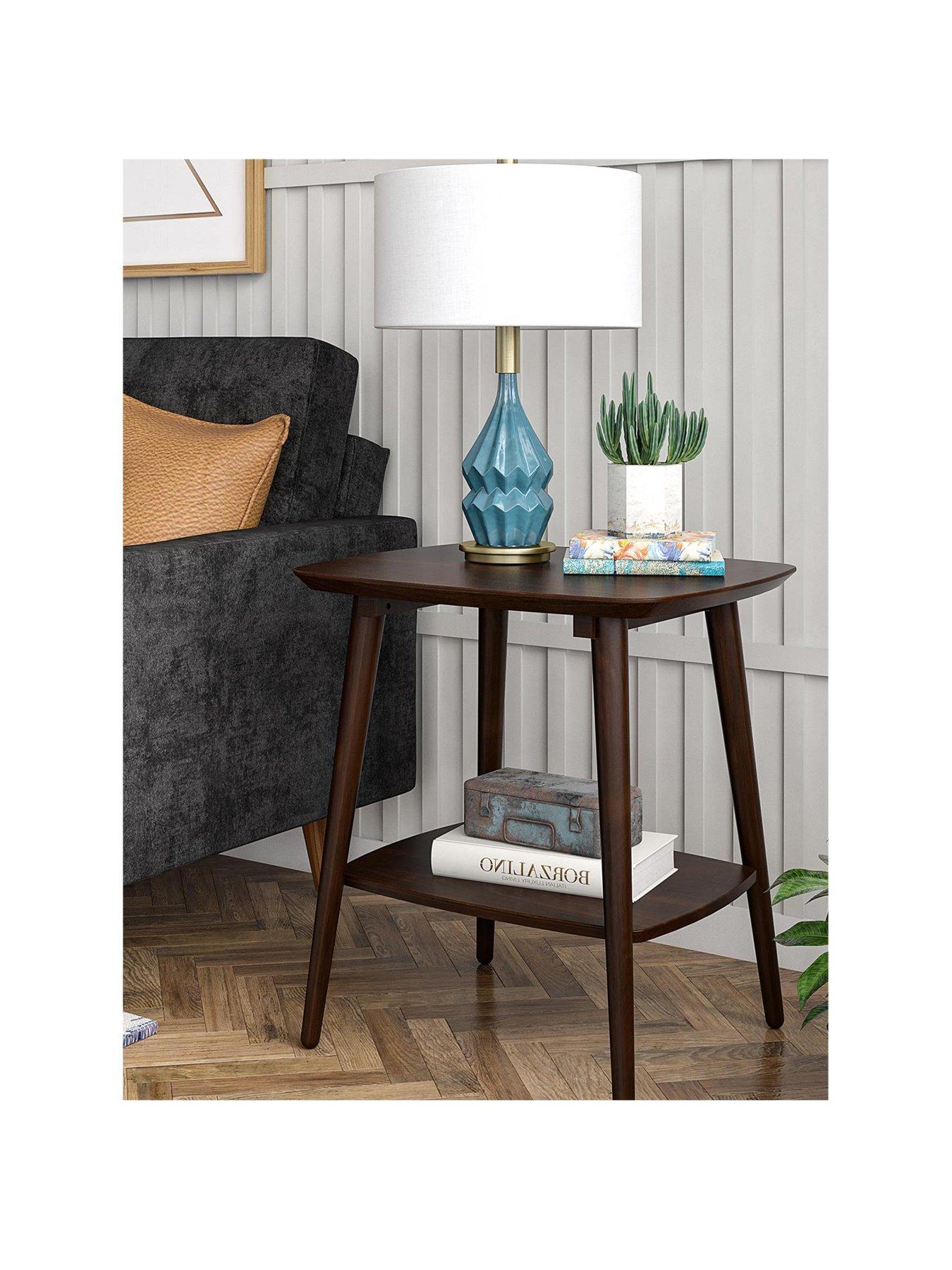 Novogratz Brittany End Table Walnut