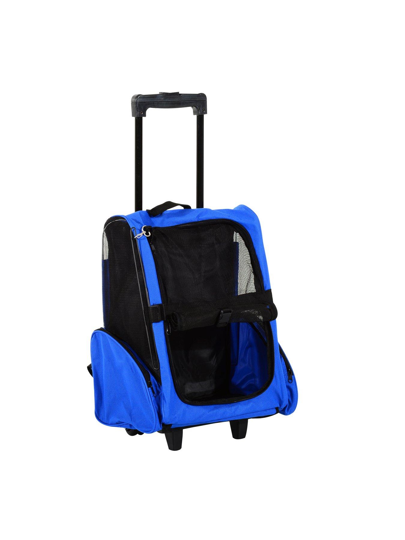 Image 2 of 6 of PawHut Travel Backpack with Trolley