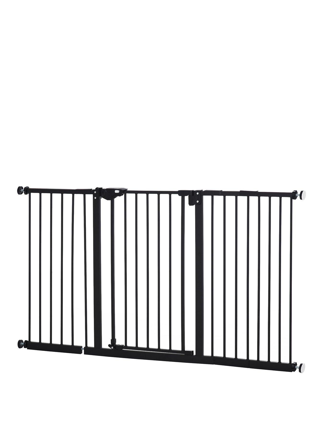 undefined Retractable Pet Safety Gate Dog Barrier 76.2 x 152.3 cm