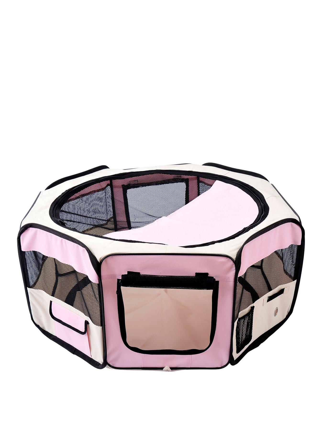undefined Fabric Pet Dog Playpen (37 x 37 x 95cm)
