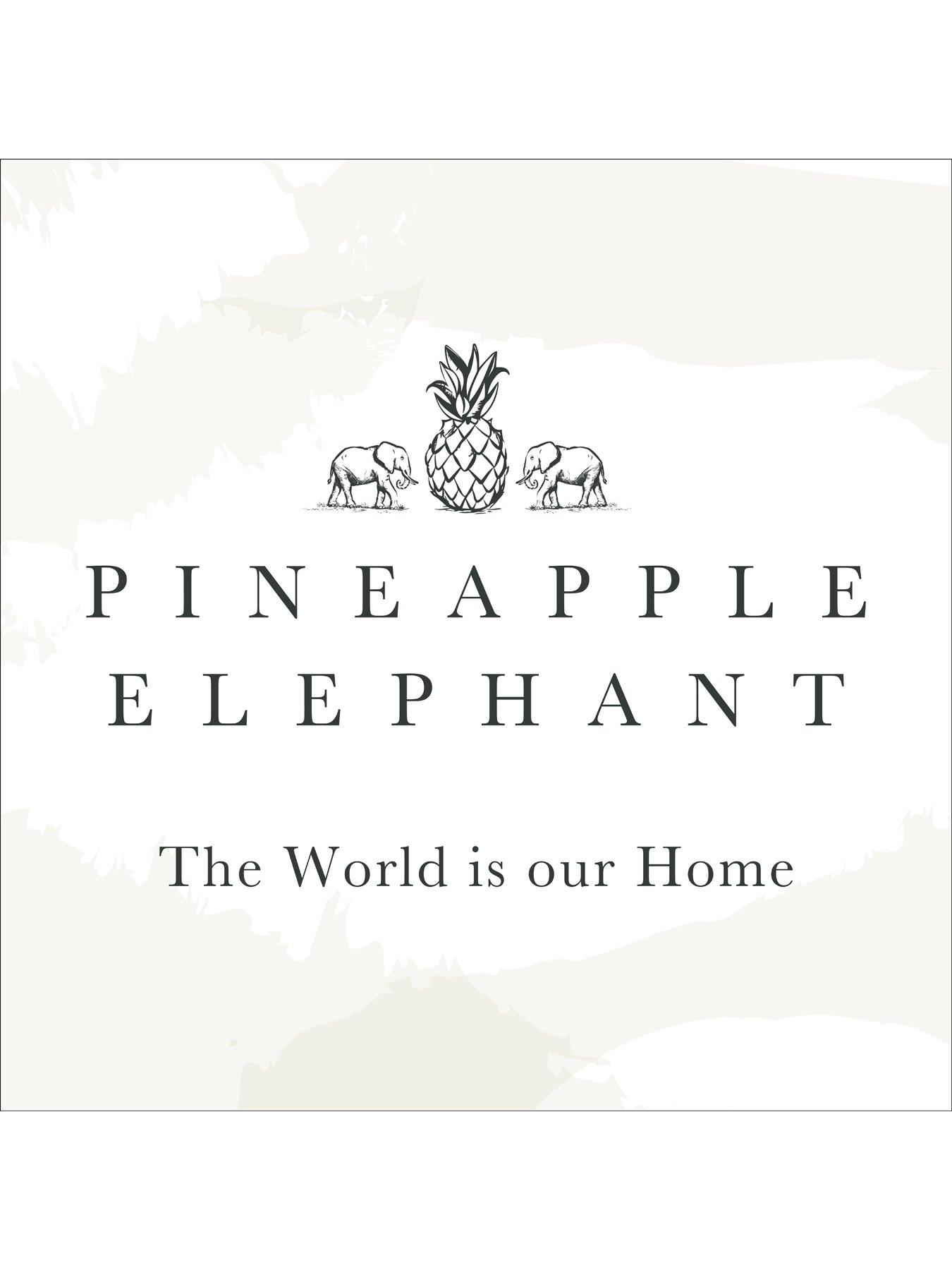  image of pineapple-elephant-zofia-100-cotton-panel-slot-top-voile