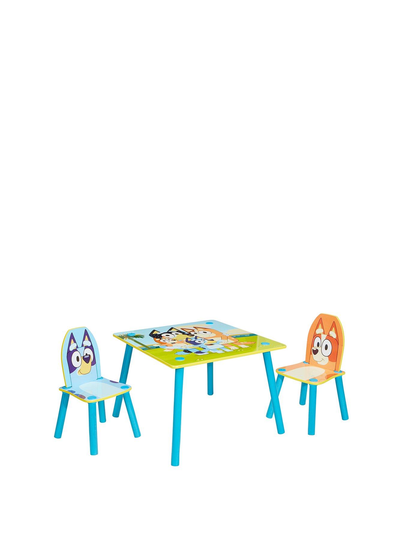 Bluey Kids Table and 2 Chairs Set