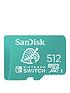  image of sandisk-512gb-microsdxc-uhs-i-card-for-nintendo-switch