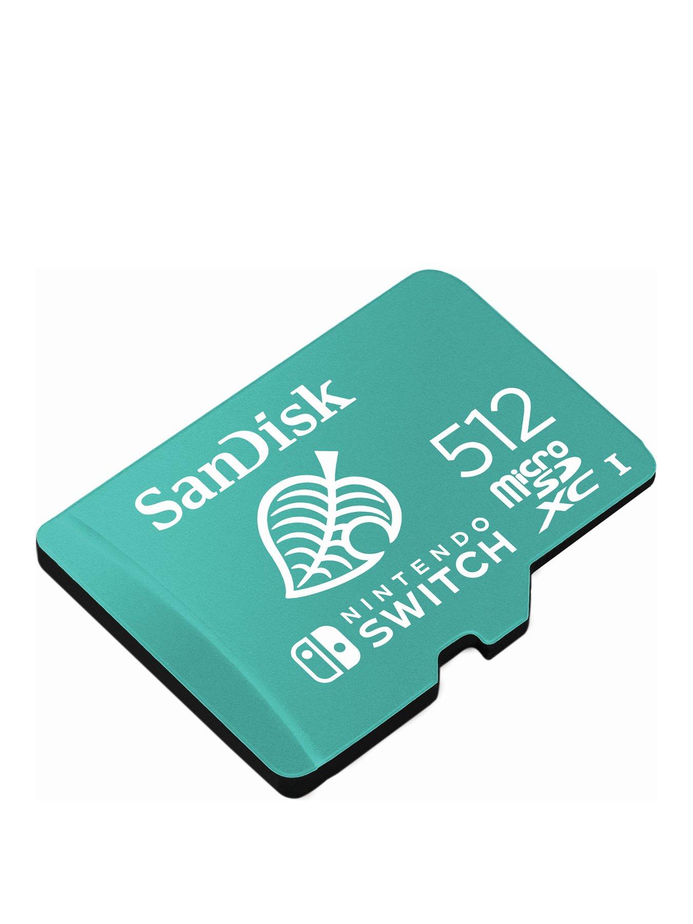 SanDisk 512GB microSDXC UHS-I card for Nintendo Switch Littlewoods
