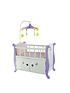  image of teamson-kids-olivias-little-world-little-princess-baby-doll-nursery-bed-with-cabinet