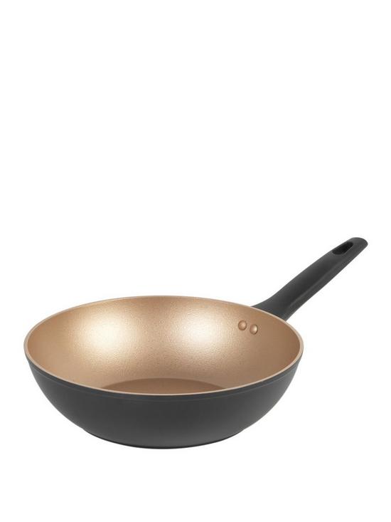 front image of russell-hobbs-opulence-collection-non-stick-28-cm-stirfry-pan