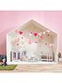  image of teamson-kids-olivias-little-world-polka-dots-doll-fancy-closet-with-3-hangers