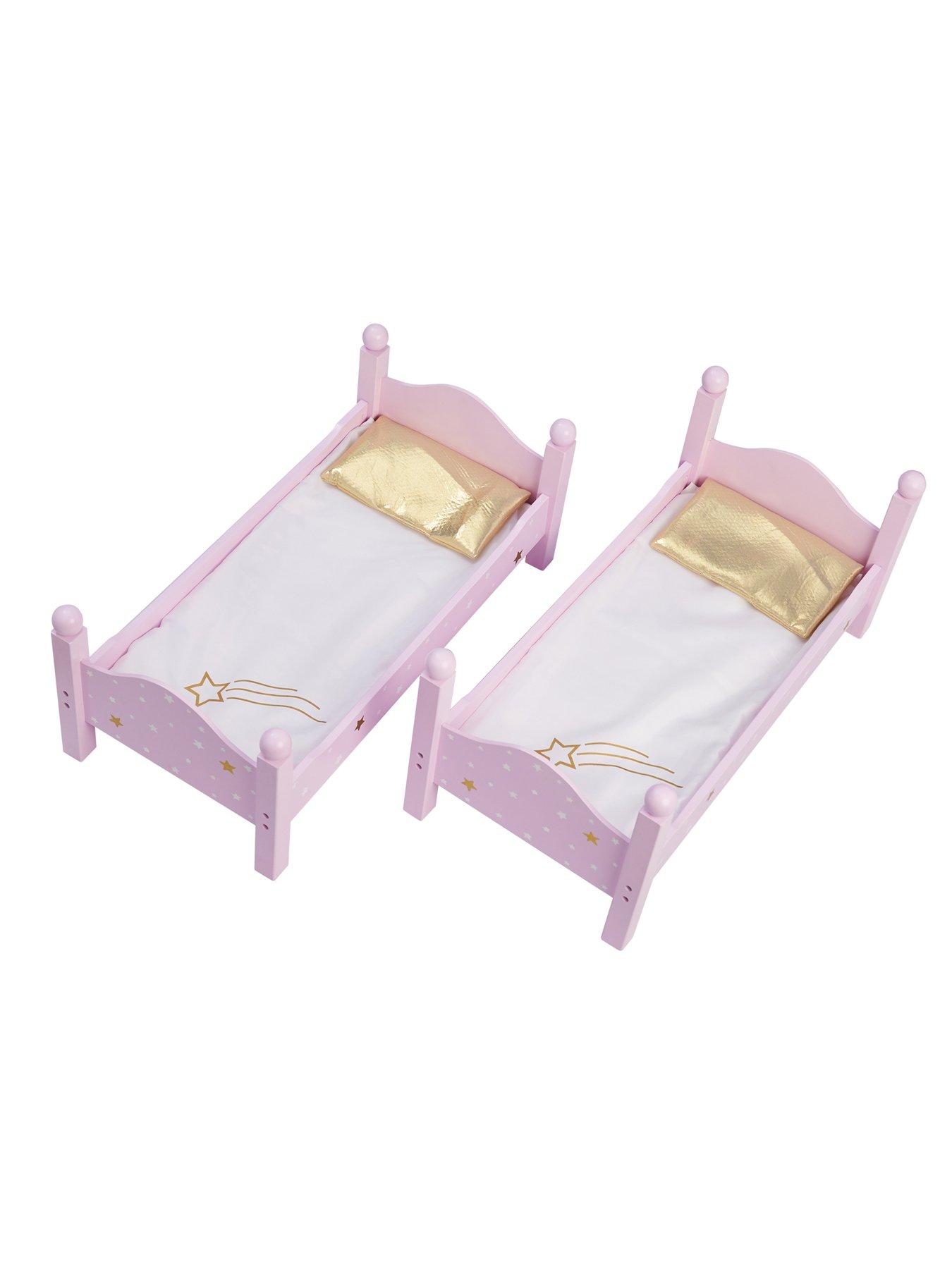Image 4 of 7 of Teamson Kids Olivia's Little World - Doll Twinkle Stars Double Bunk Bed