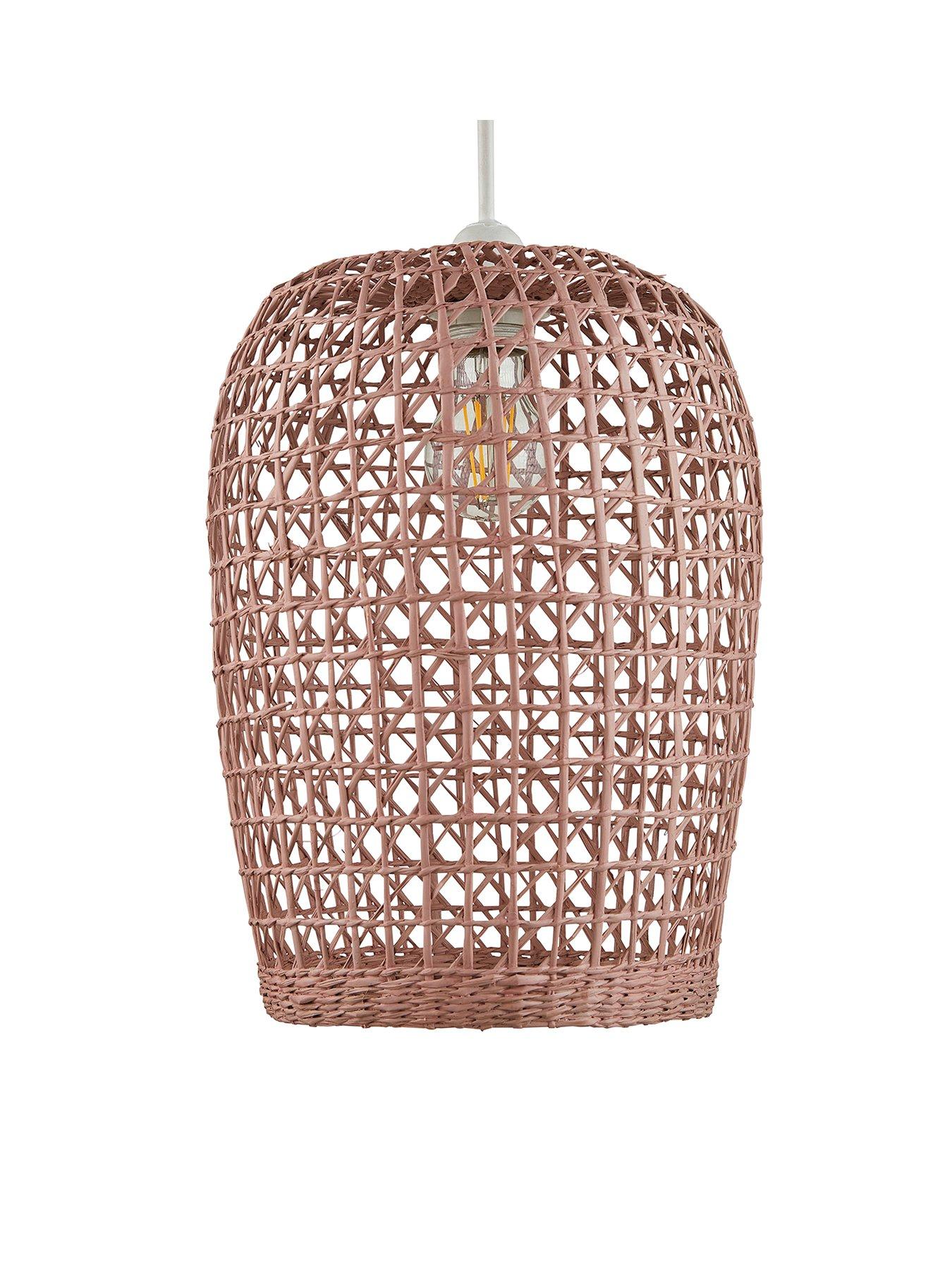 Seagrass store lamp shade