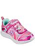  image of skechers-girls-jumpsters-sweet-kickz-bungee-gore-scented-trainer-with-air-cooled-mf