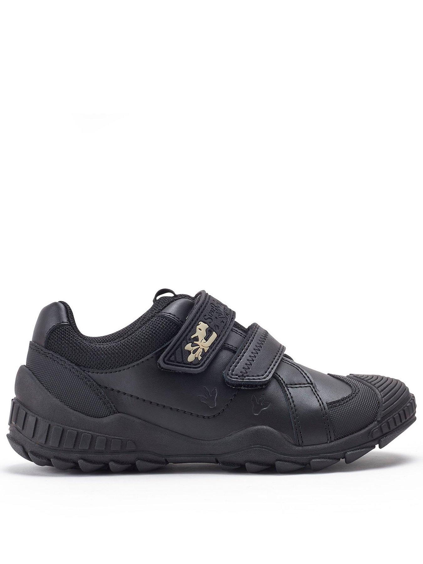 Start rite STARTRITE Isaac Boys Vegan Smart Black Lace Up School Shoes littlewoods