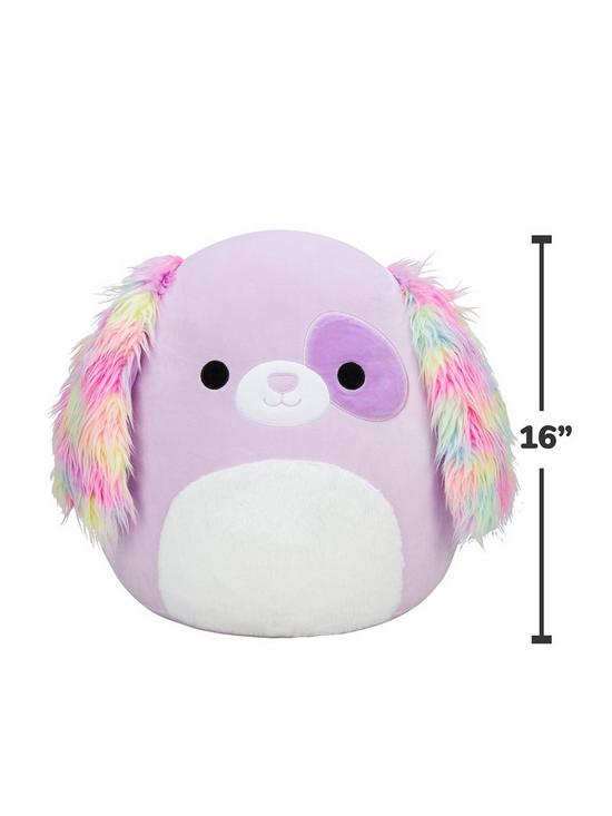 stillFront image of squishmallows-16-lilac-dog-fluffy-ears-and-tummy