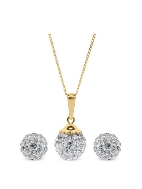 love-gold-9ct-gold-8mm-crystal-glitz-ball-pend-earring-set-18-trace