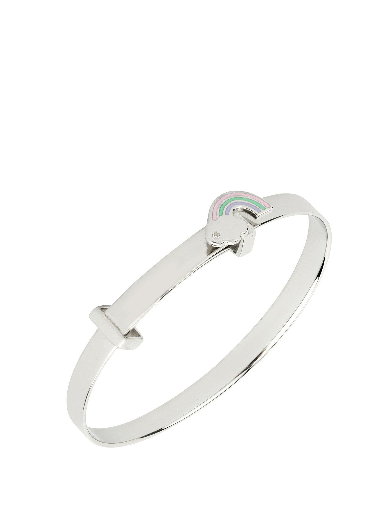 d-for-diamond-diamond-set-childrens-rainbow-enamel-bangle