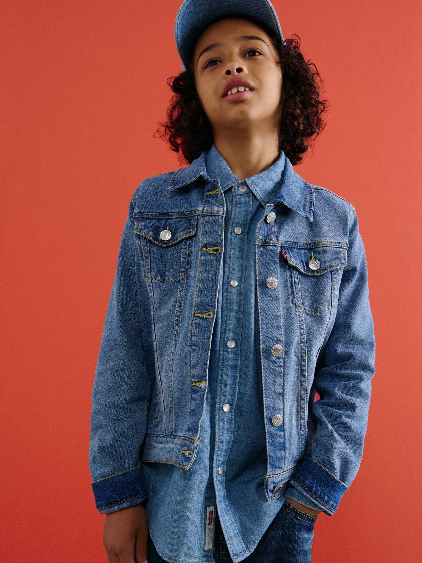 Levi's Boys Trucker Denim Jacket - Blue