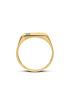  image of love-gold-9ct-gold-3-pts-dia-set-personalised-gents-signet-ring