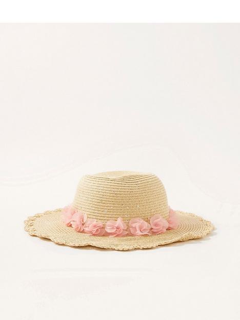monsoon-girls-florrie-corsage-floppy-hat-natural