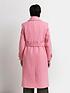  image of ri-petite-petite-belted-robe-trench-coat-pink