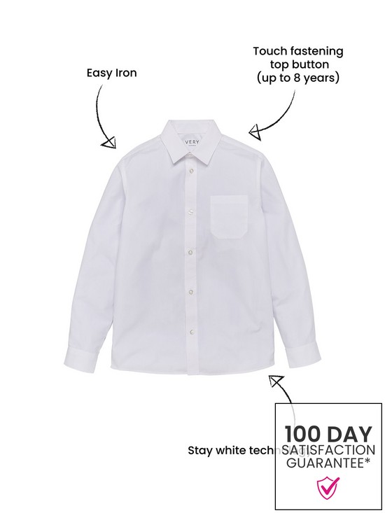 back image of everyday-boys-pk3nbsplong-sleeve-shirts-slim-fit-white