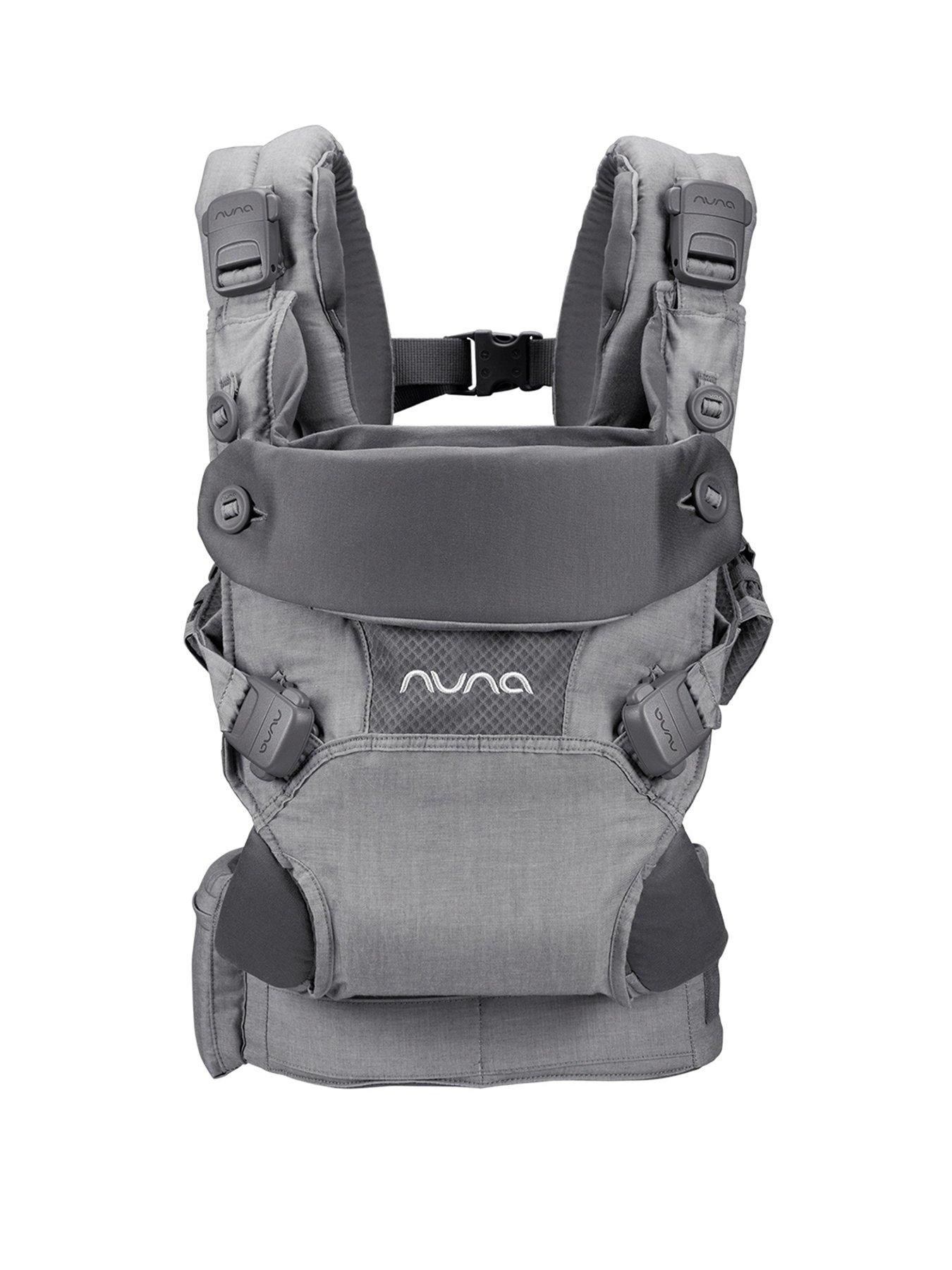  image of nuna-cudl-baby-carrier-softened-thunder