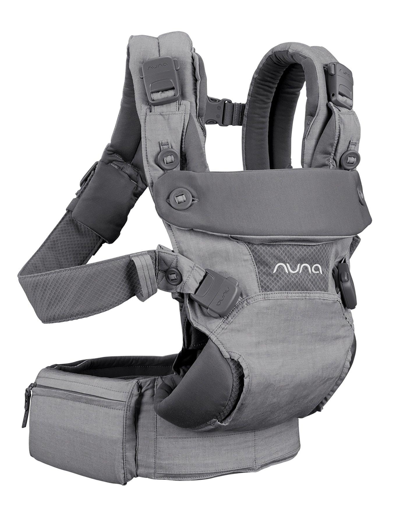  image of nuna-cudl-baby-carrier-softened-thunder