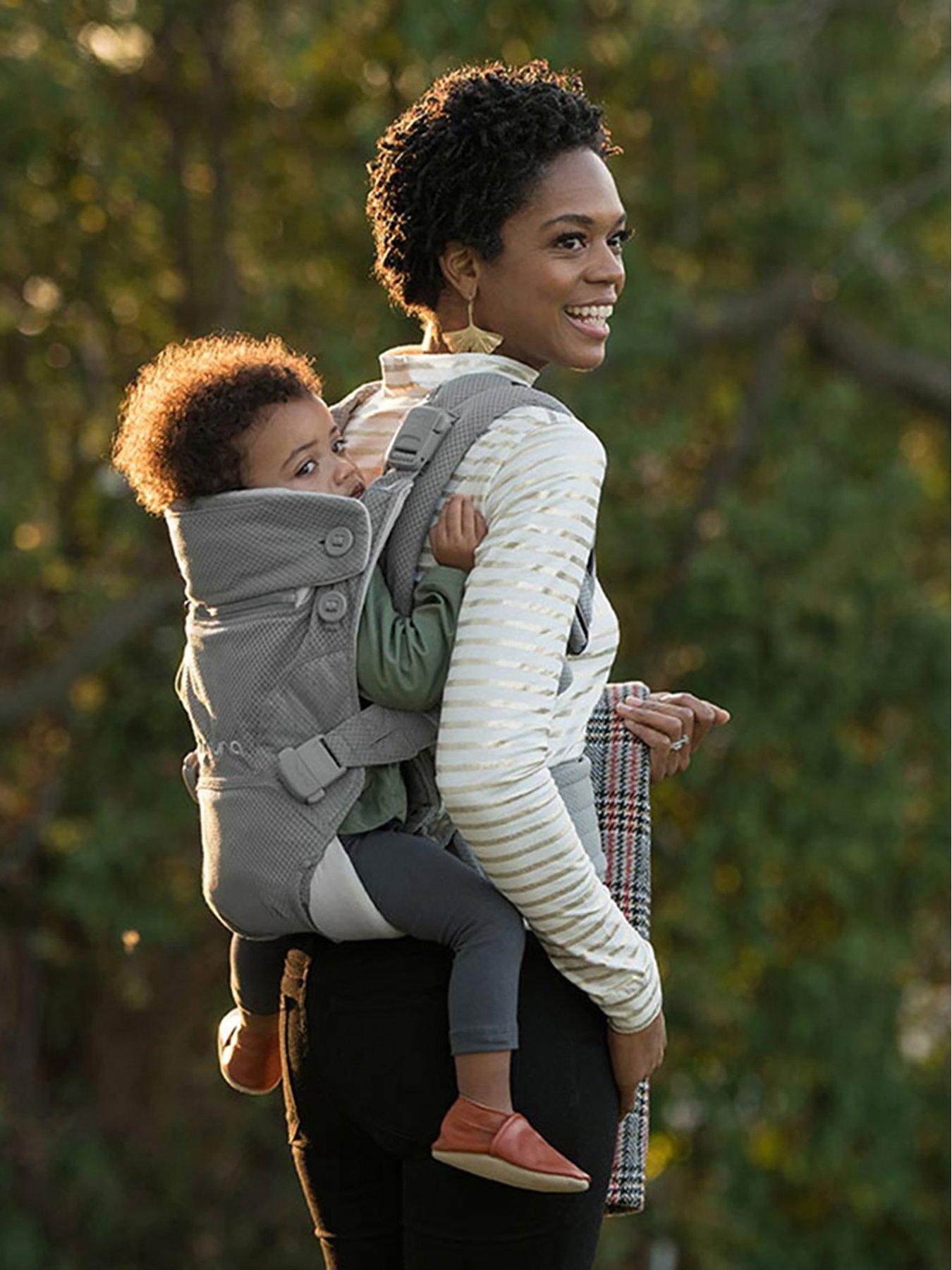 image of nuna-cudl-baby-carrier-softened-thunder