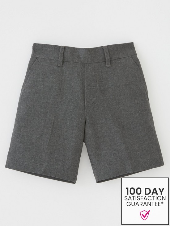 back image of everyday-boys-pull-on-shorts-2-packnbsp--grey