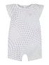  image of nike-infant-girls-essentials-knit-romper-white