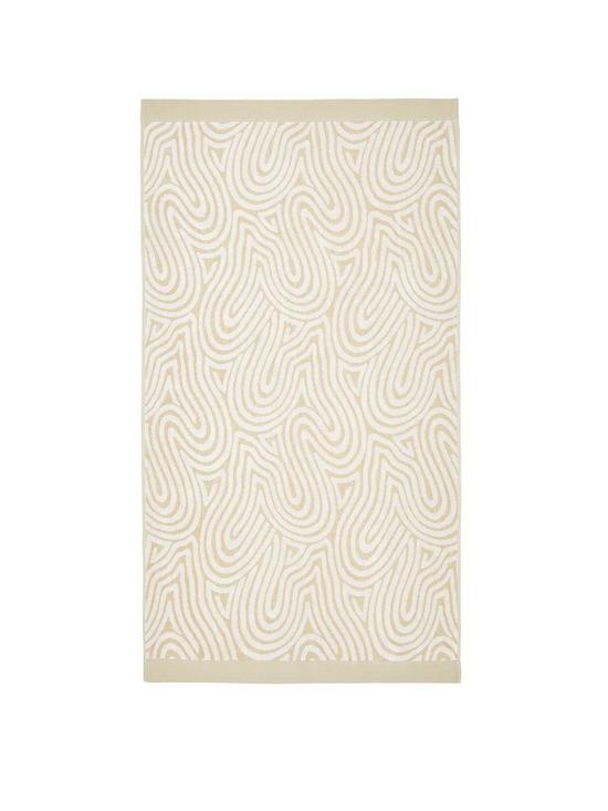 front image of nalu-nicole-scherzinger-makai-towels-sheet-linen