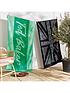  image of ted-baker-branded-beach-towel--nbspgreen