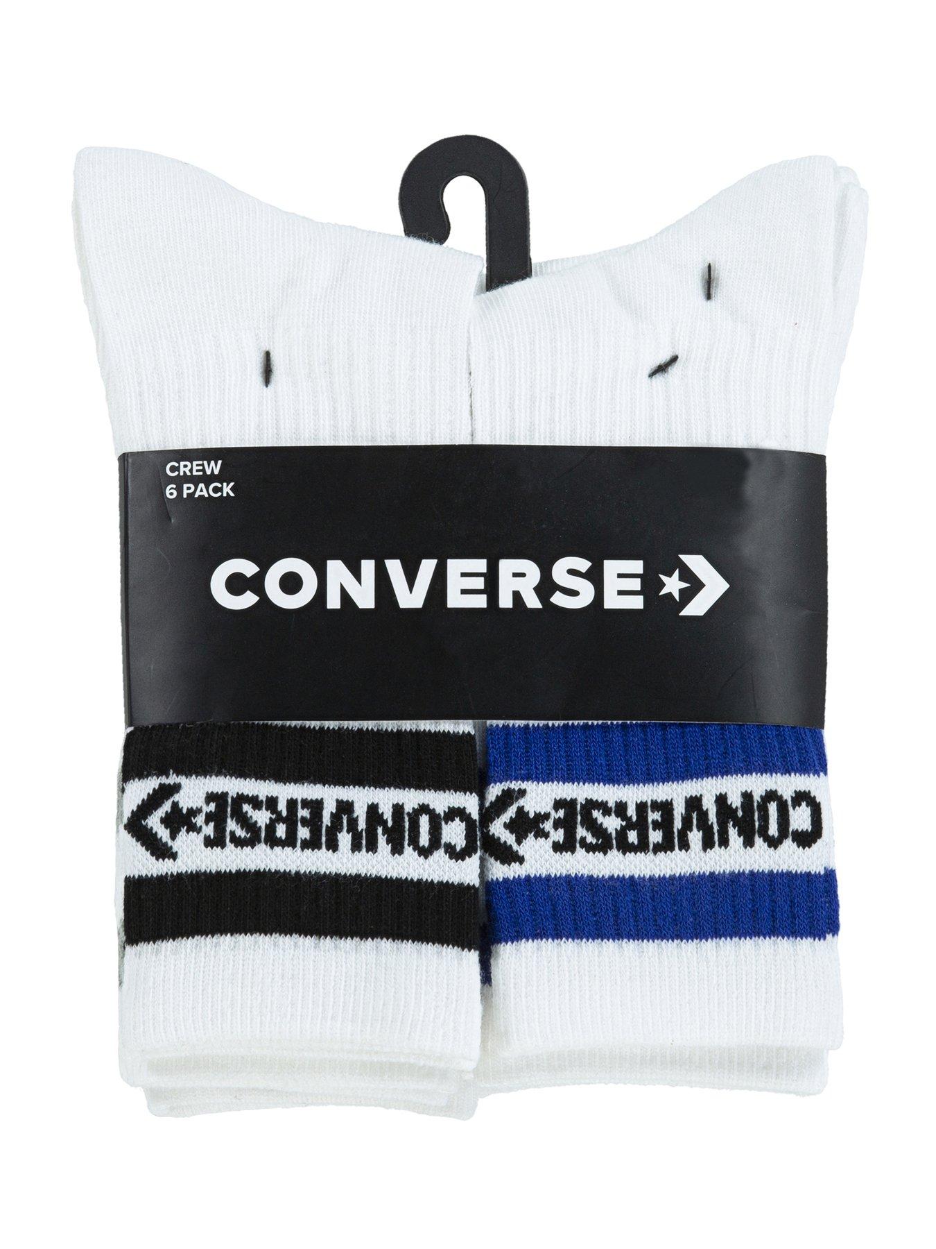 Converse 6 hotsell pack socks