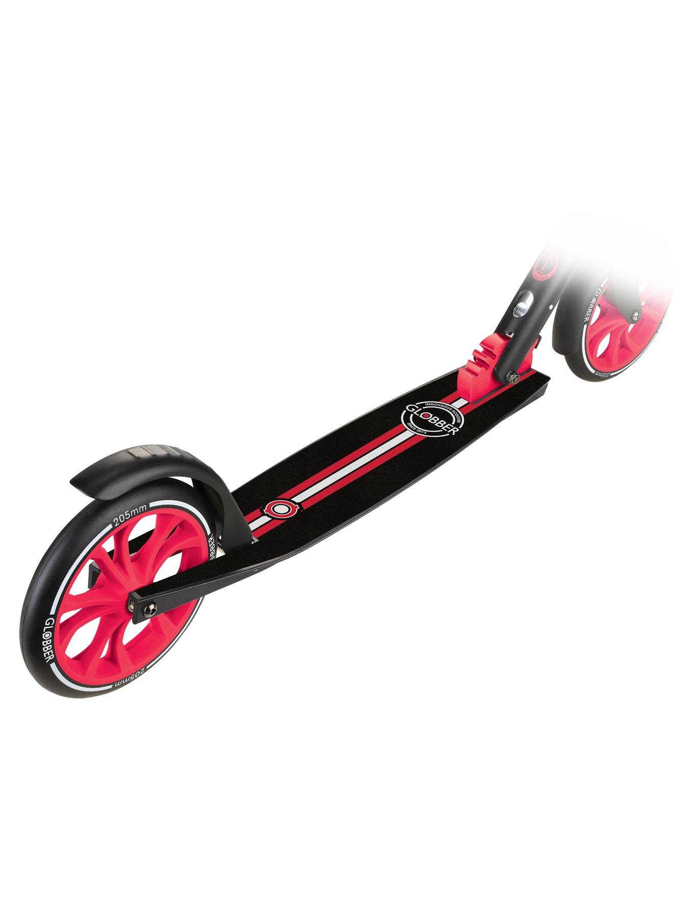 Image 4 of 8 of GLOBBER NL205 Foldable Scooter - Black/Red