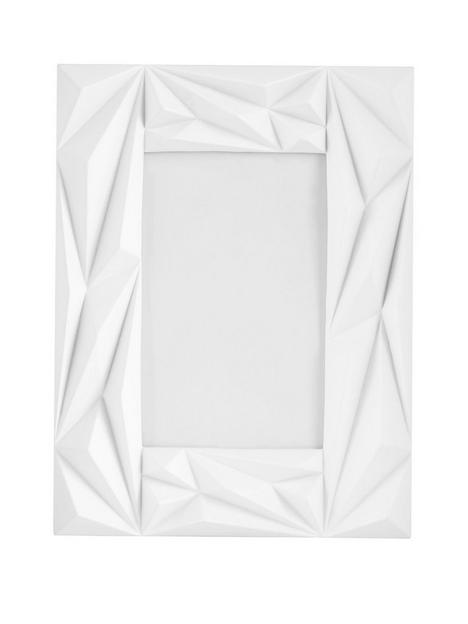premier-housewares-prisma-photo-frame-4in-x-6in-white