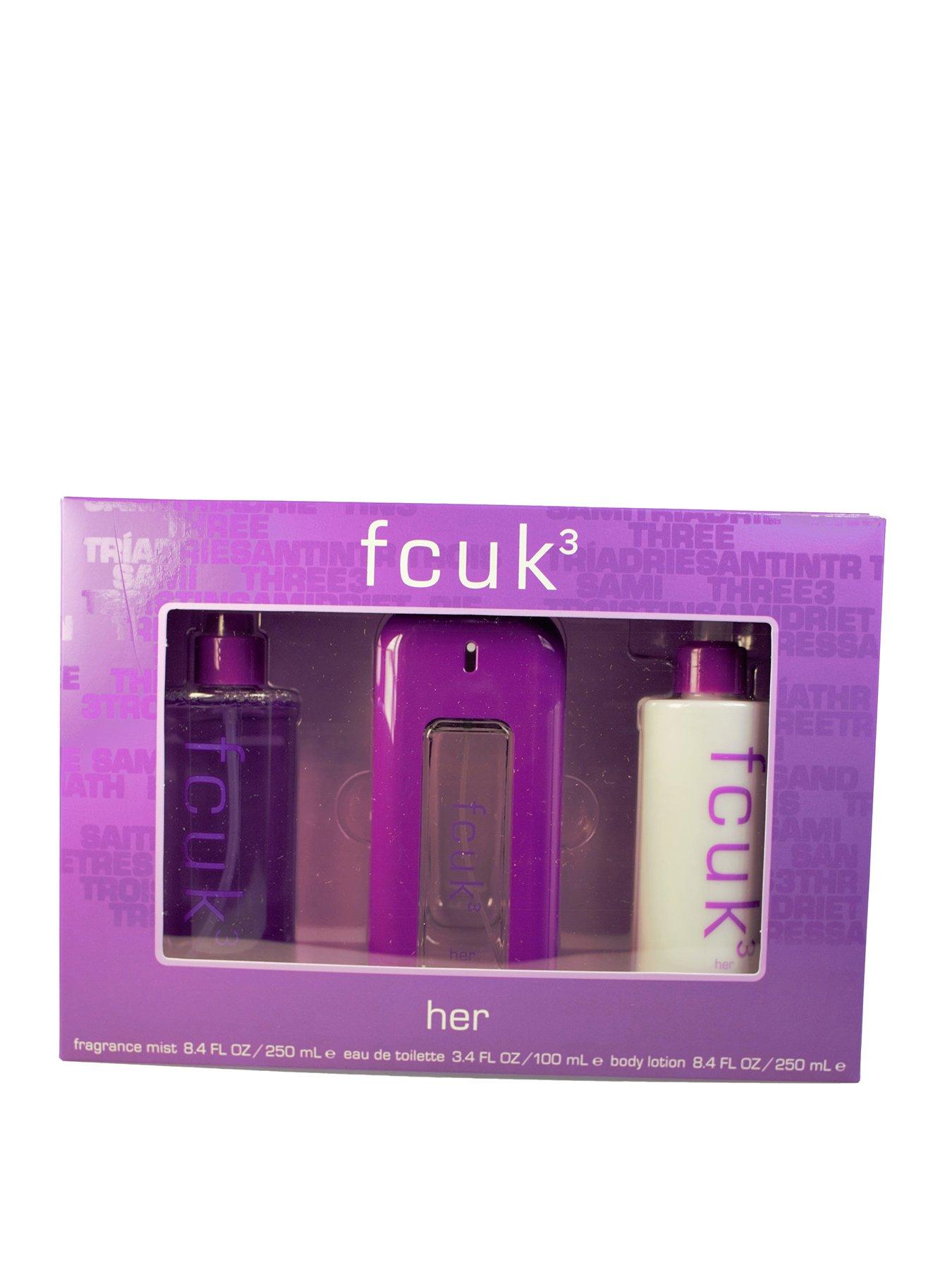 FCUK 3 Her Gift Set Edition - Total Weight 600 ml | littlewoods.com