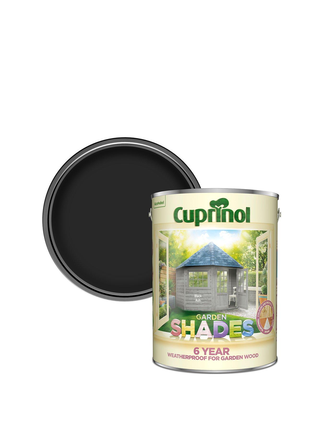 Cuprinol Garden Shades Black Ash Paint 5litre tin