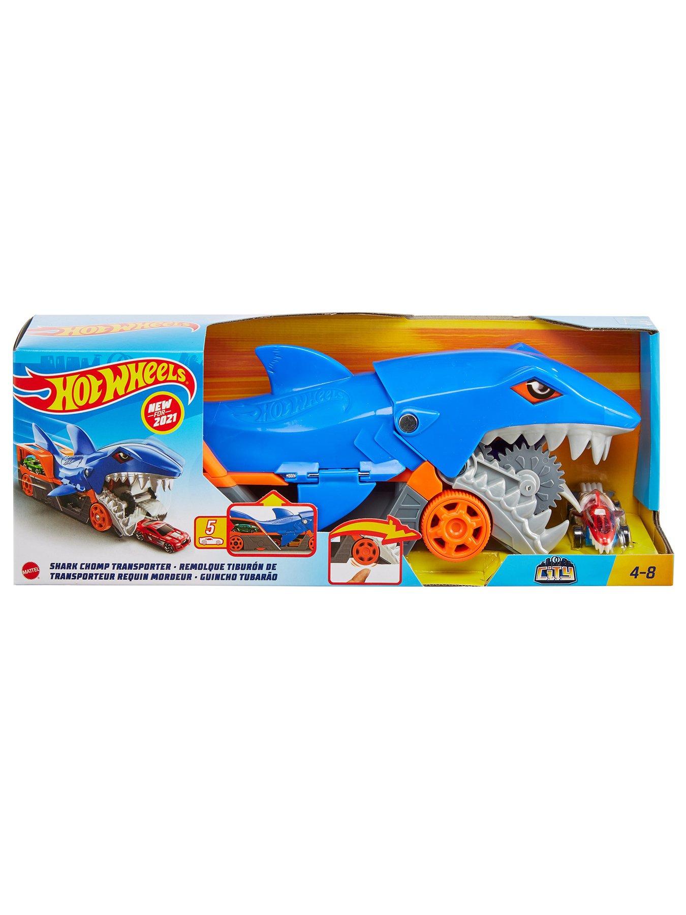 Image 6 of 8 of Hot Wheels Shark Chomp Transporter Vehicle