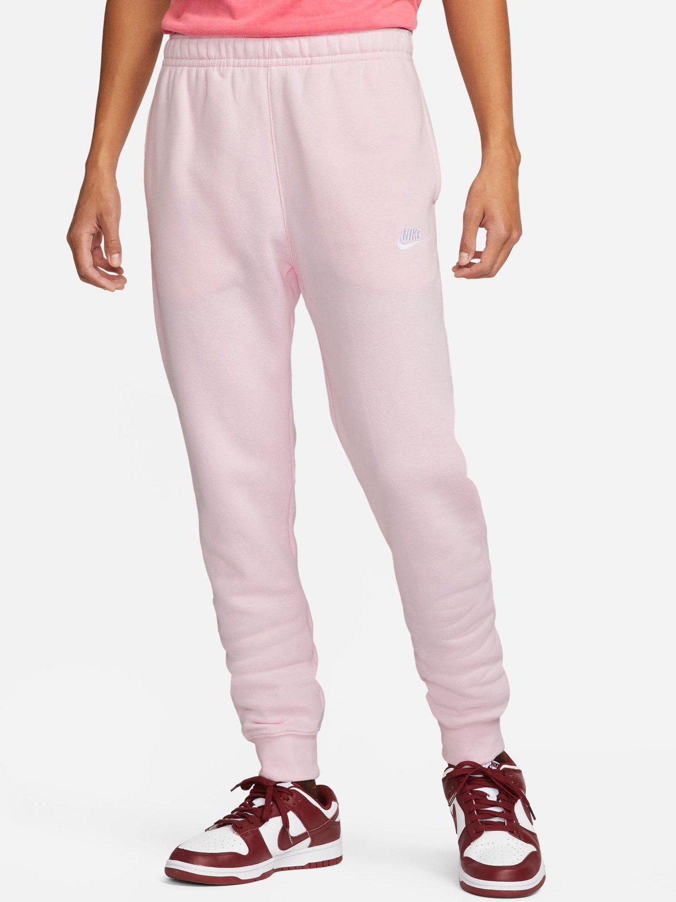  image of nike-nswnbspclub-fleece-joggers-pink
