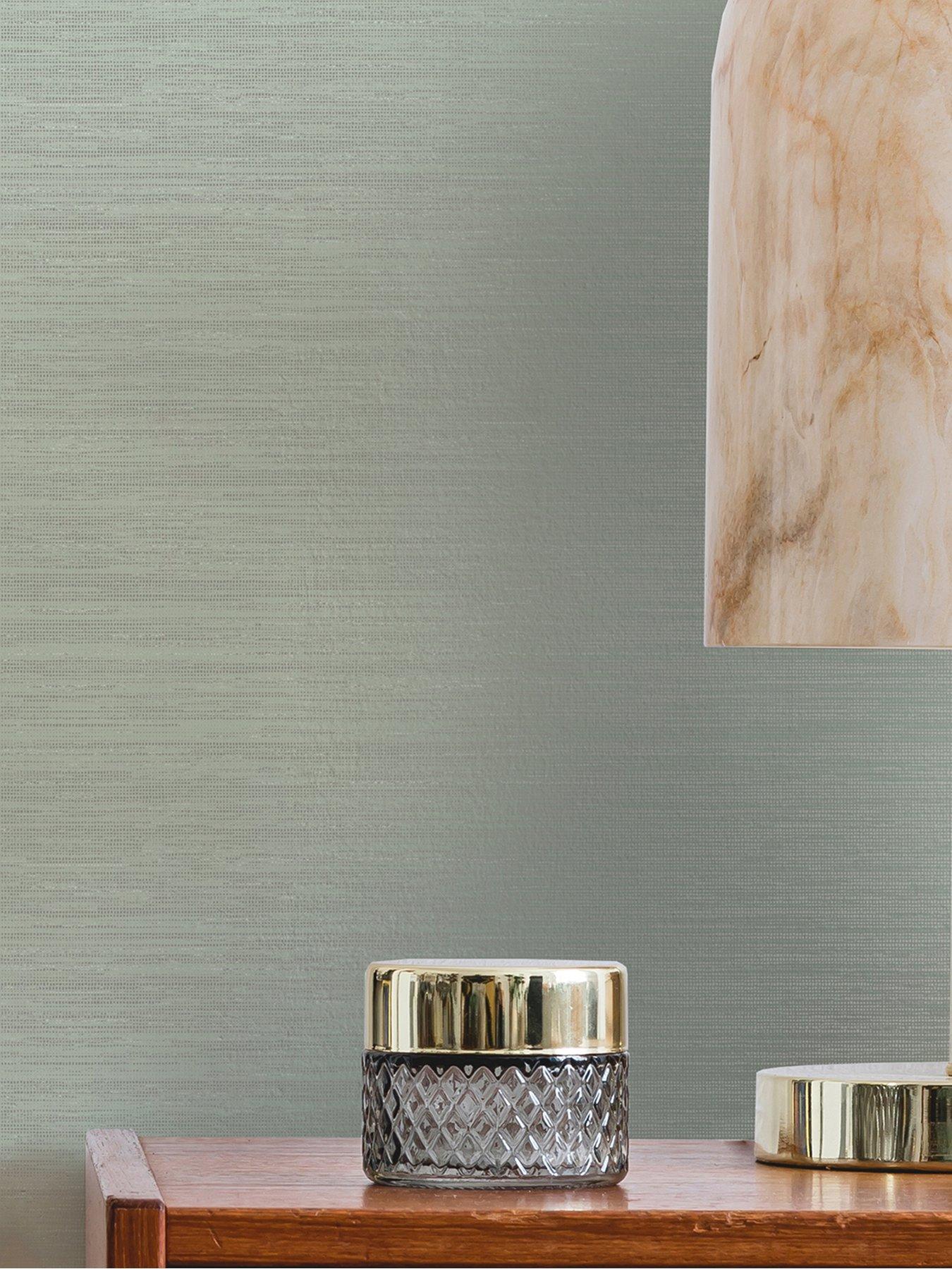 Boutique Gilded Texture Sage Wallpaper