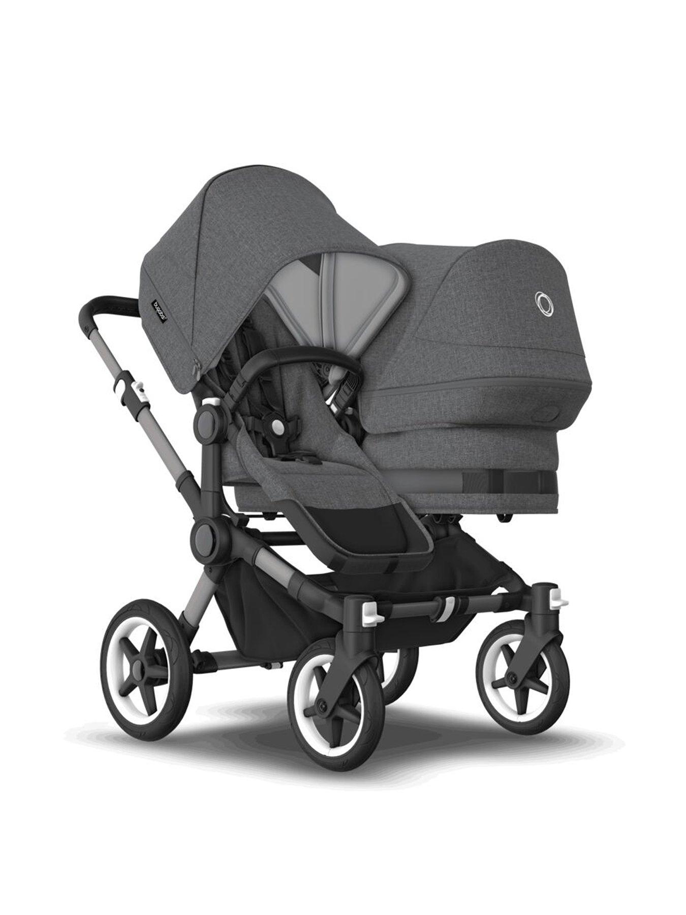 undefined Donkey 5 Duo Complete Pushchair - Graphite/Grey/Melange