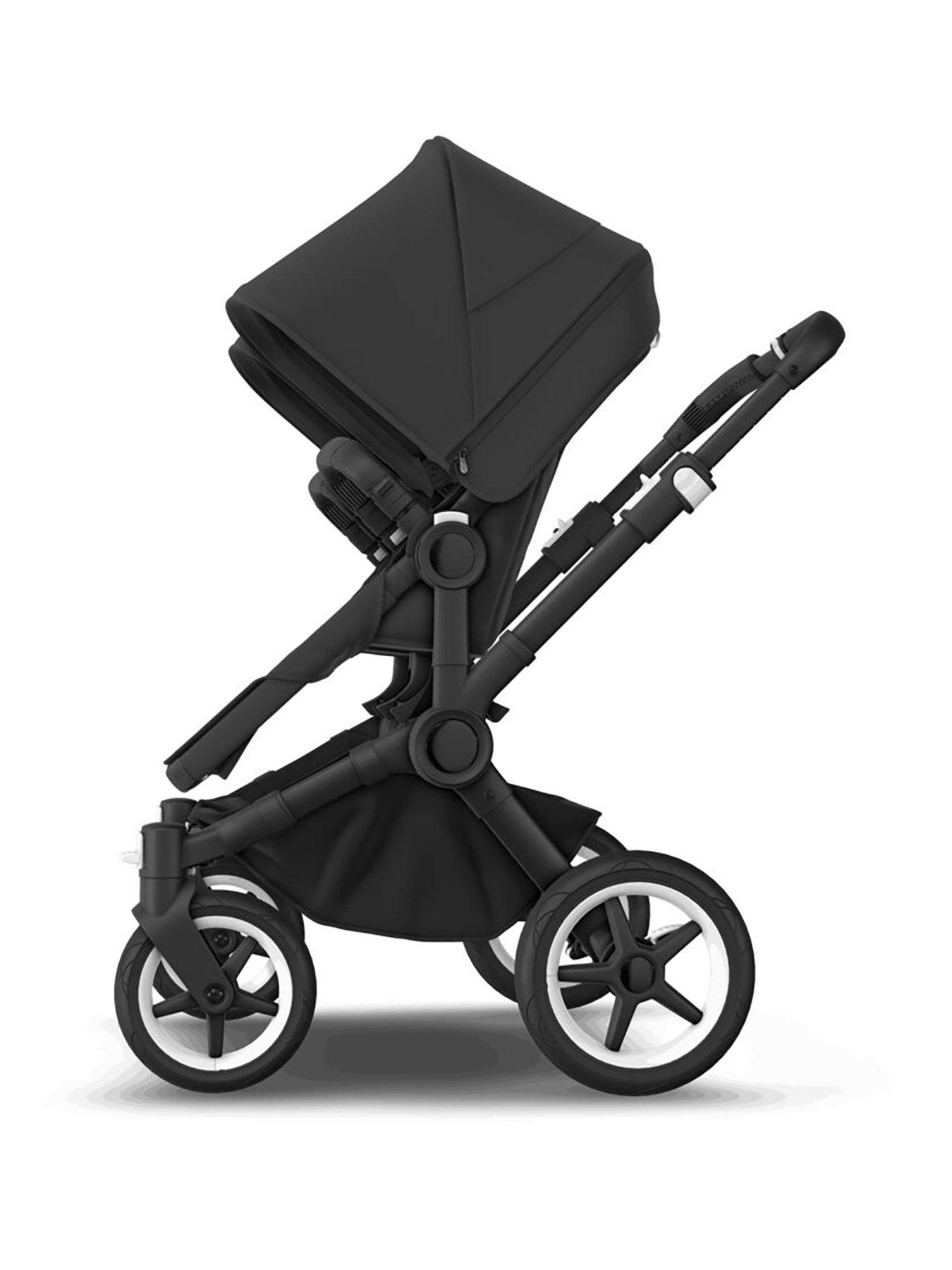 Bugaboo Donkey 5 Twin Extension Complete Pushchair (Midnight Black) |  Littlewoods