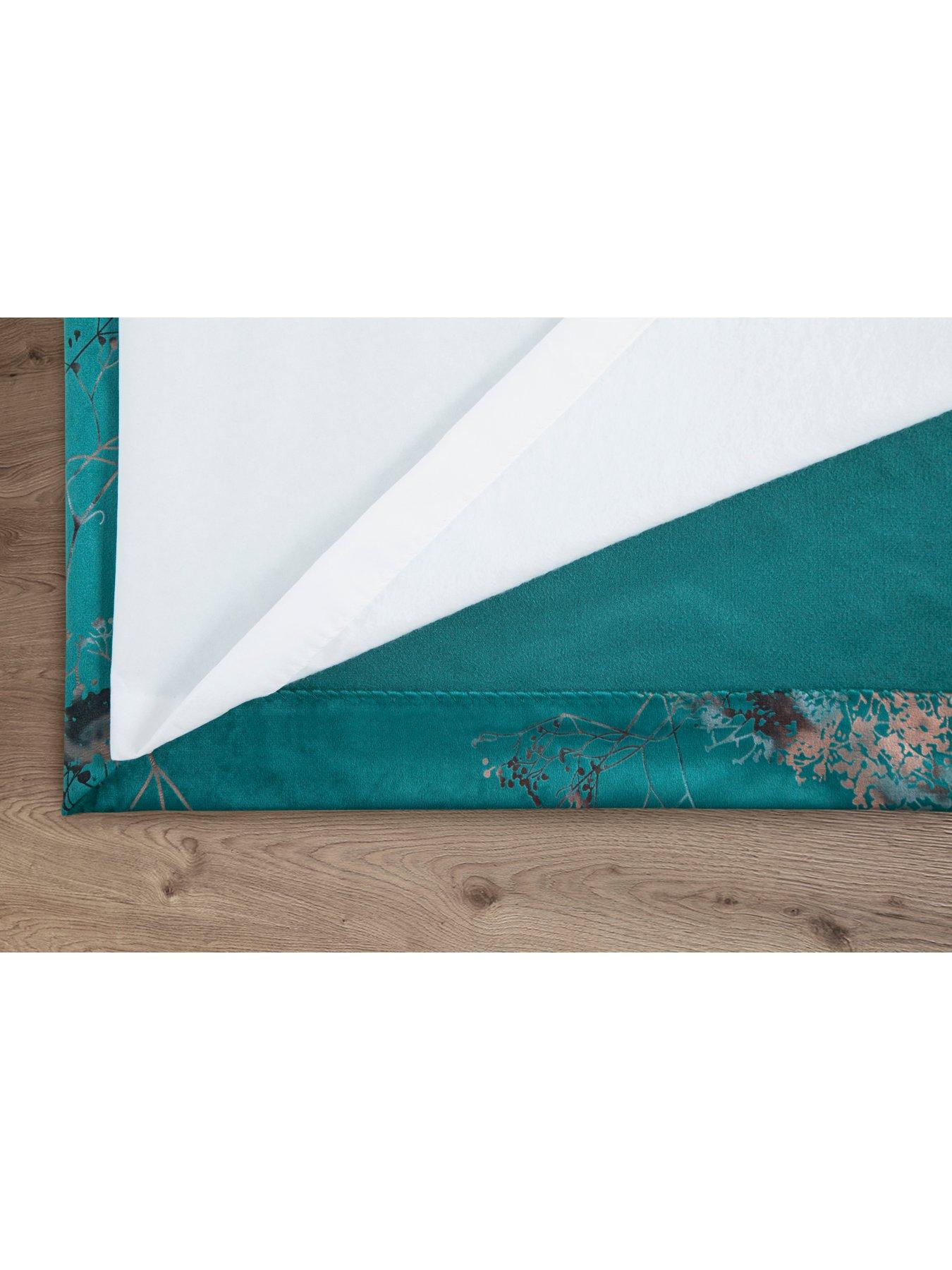  image of lucia-thermal-velour-eyelet-lined-curtainsnbsp