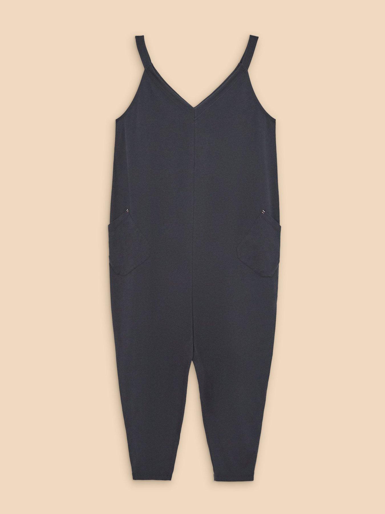 Image 4 of 6 of White Stuff Selina Jumpsuit -grey