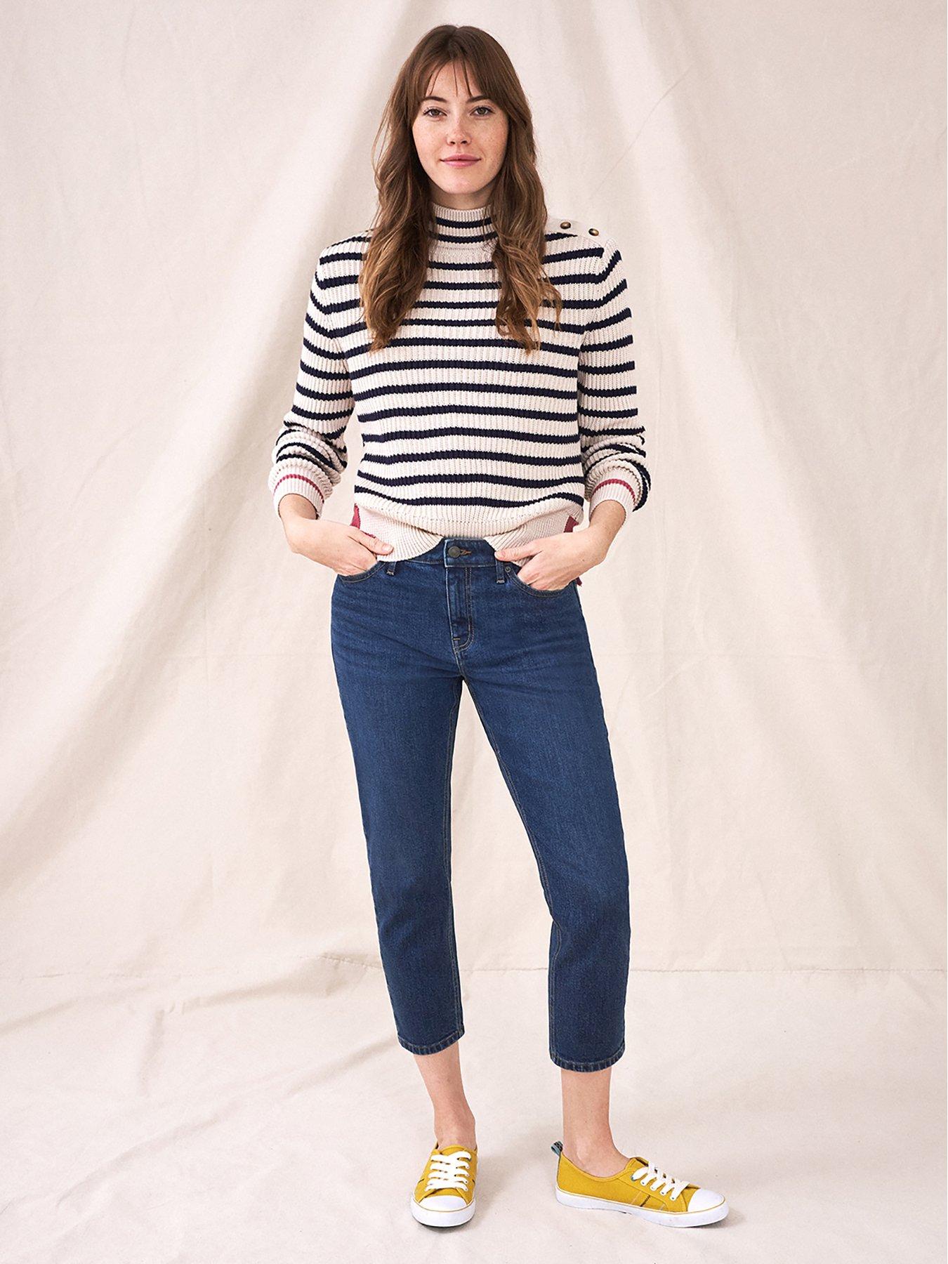 White stuff outlet cropped jeans